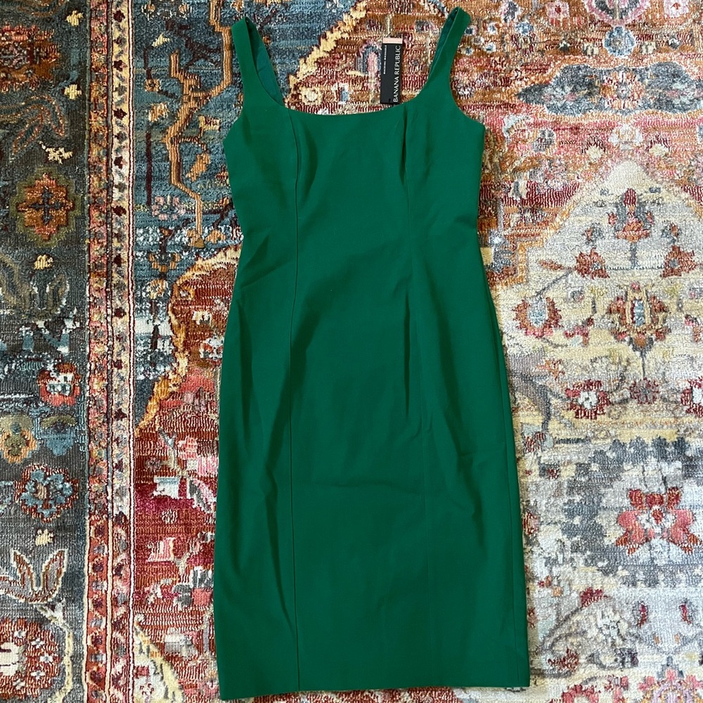 NWT Green Banana Republic Fitted Dress